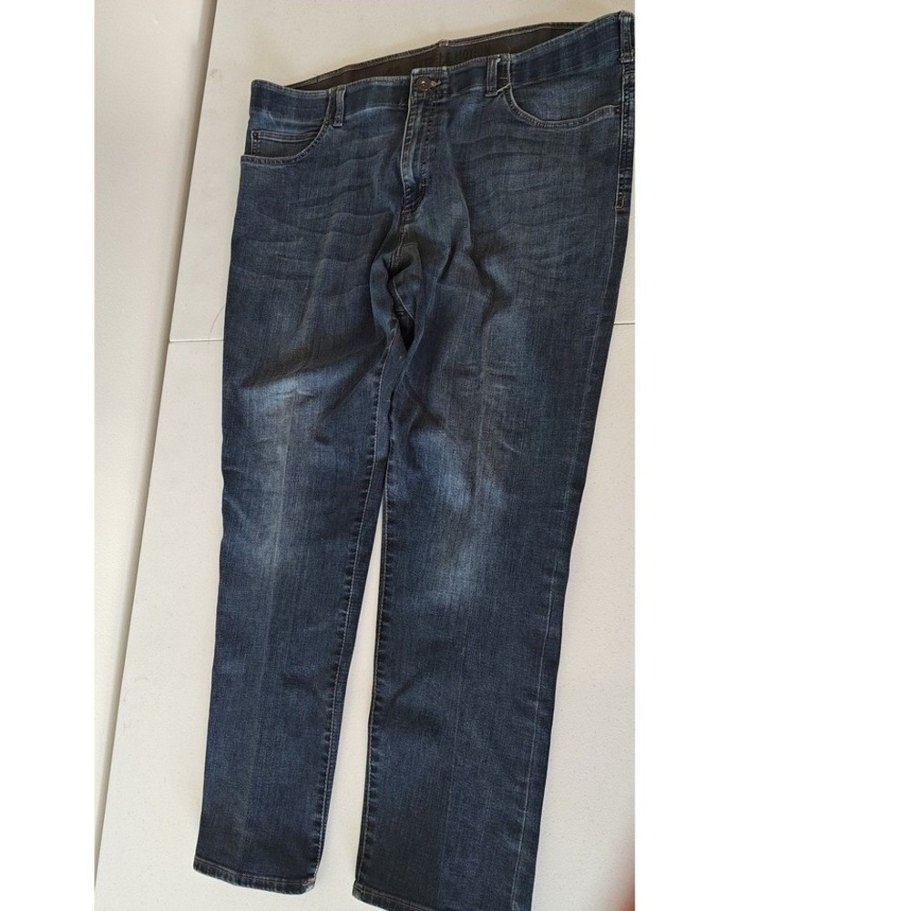 Lee Extreme Motion Straight Fit Jeans 44X32 Blue Used Casual Workwear Denim‎